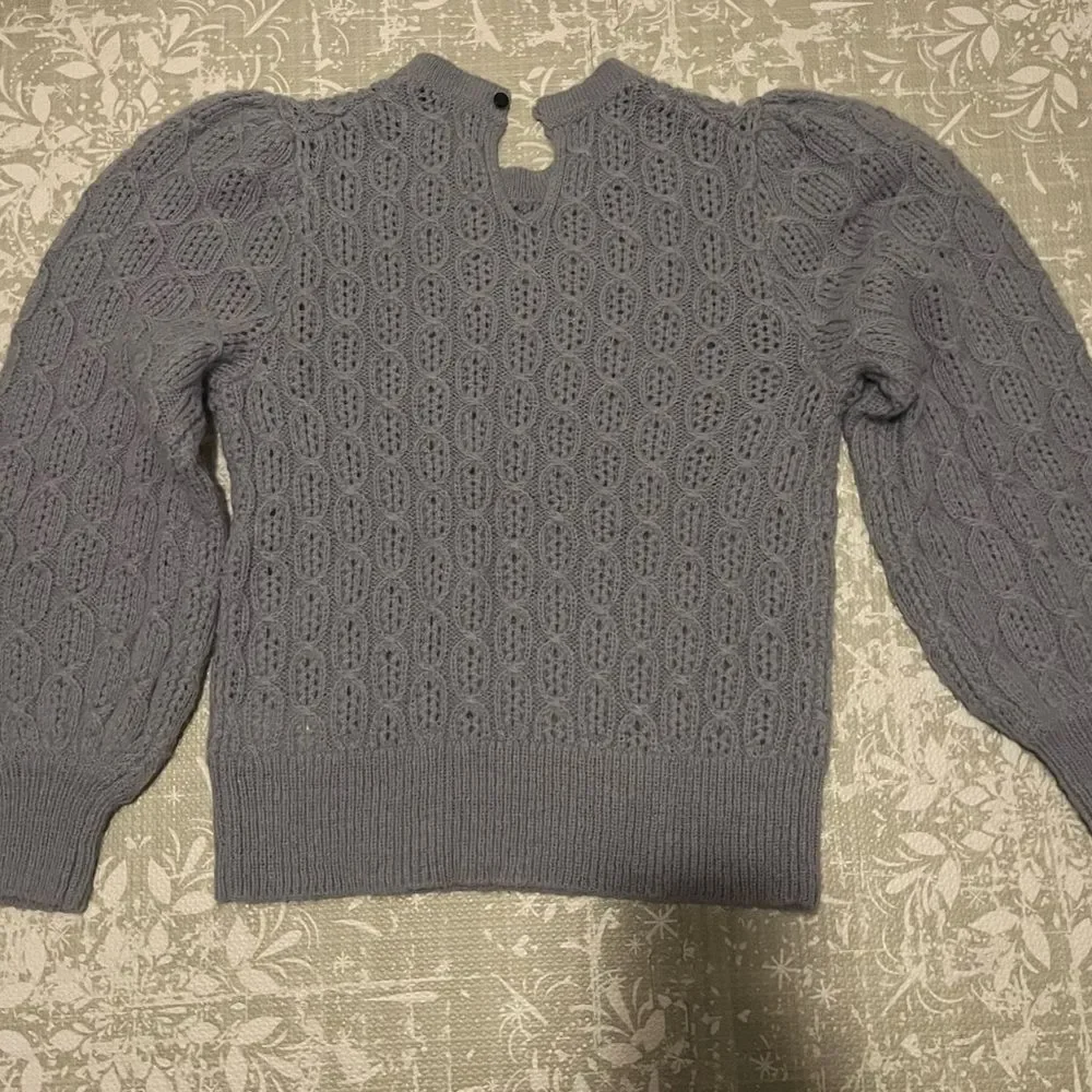 J. Crew Heather Gray Textured Sweater